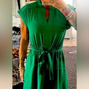 Lightweight green dress